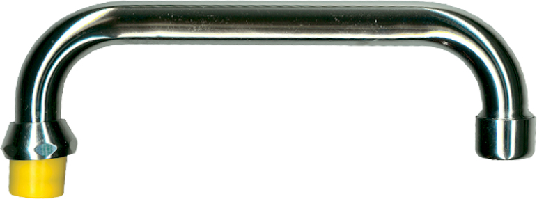 U-ZWEVELBEK BOVEN 3/4'' 200 MM VERCHROOMDE MESSING