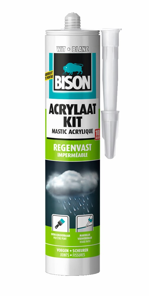 Acrylaatkit Regenvast Wit 300ml