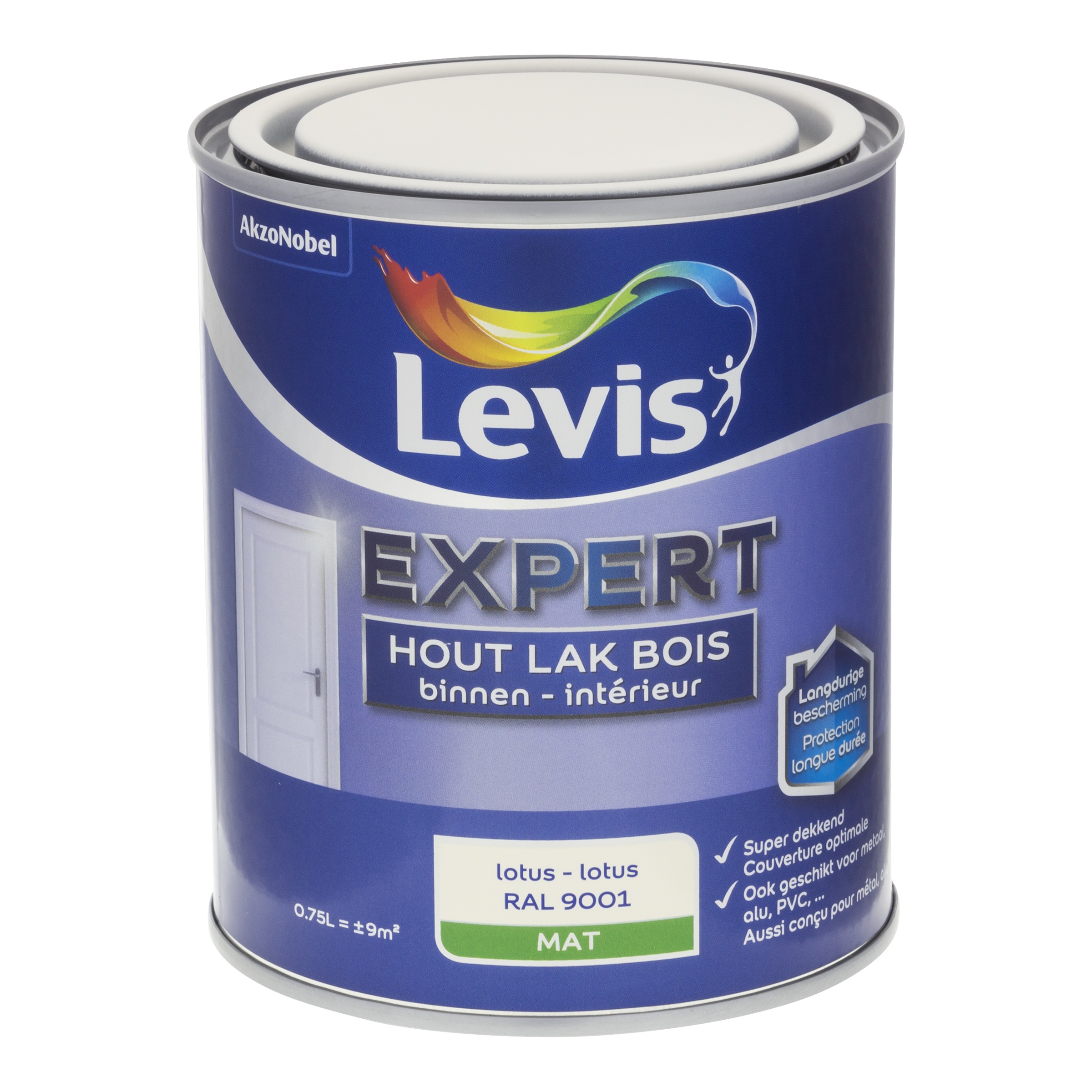 Lak Expert Hout Binnen Mat 750 Ml Lotus