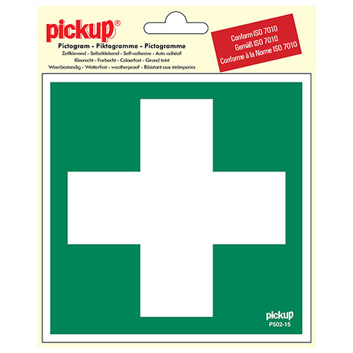 PICTOGRAMME PREMIERS SECOURS 15X15XCM