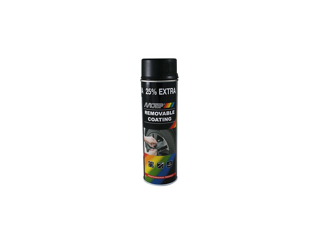 LAKSPRAY REMOVABLE COATING ZWART MAT 500 ML