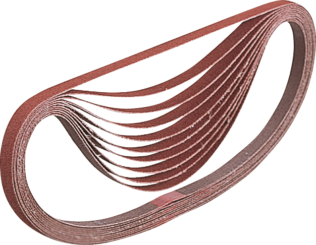 SCHUURBAND RED (5ST) 9X533MM P100