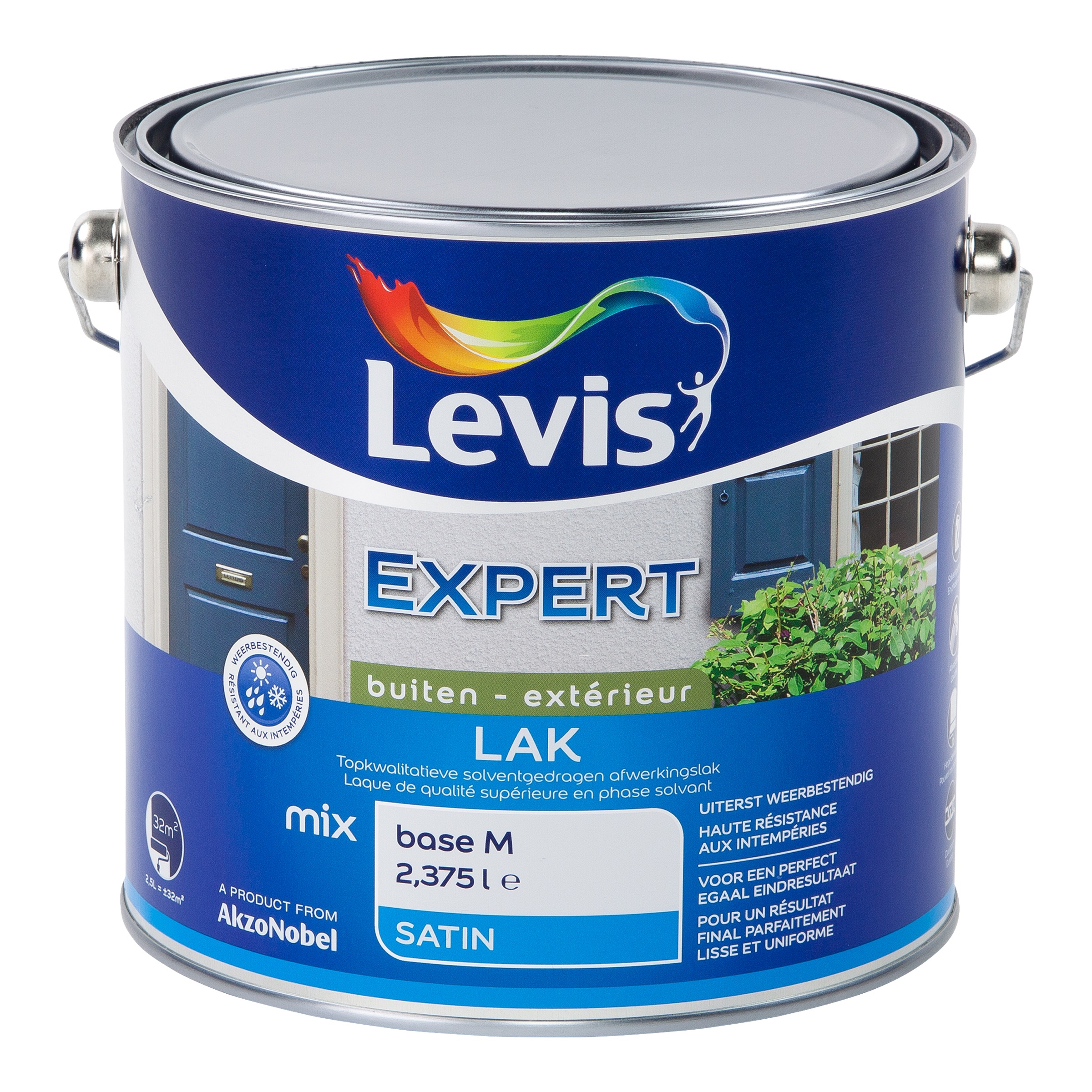 LAK EXPERT HOUT BUITEN SATIN MIX 1 L CLEAR