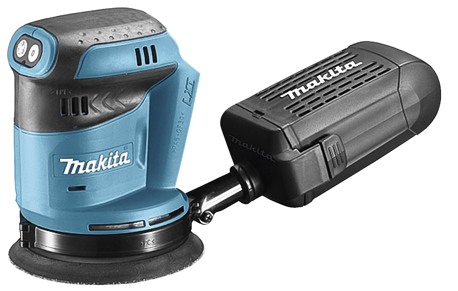 ACCU EXCENTER SCHUURMACHINE 125MM LXT 18V + MAKPAC (ZONDER ACCU''S EN LADER)