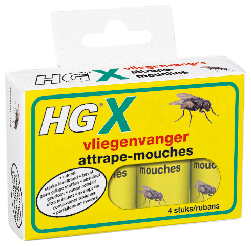 Hgx Vliegenvanger 4 Stuks