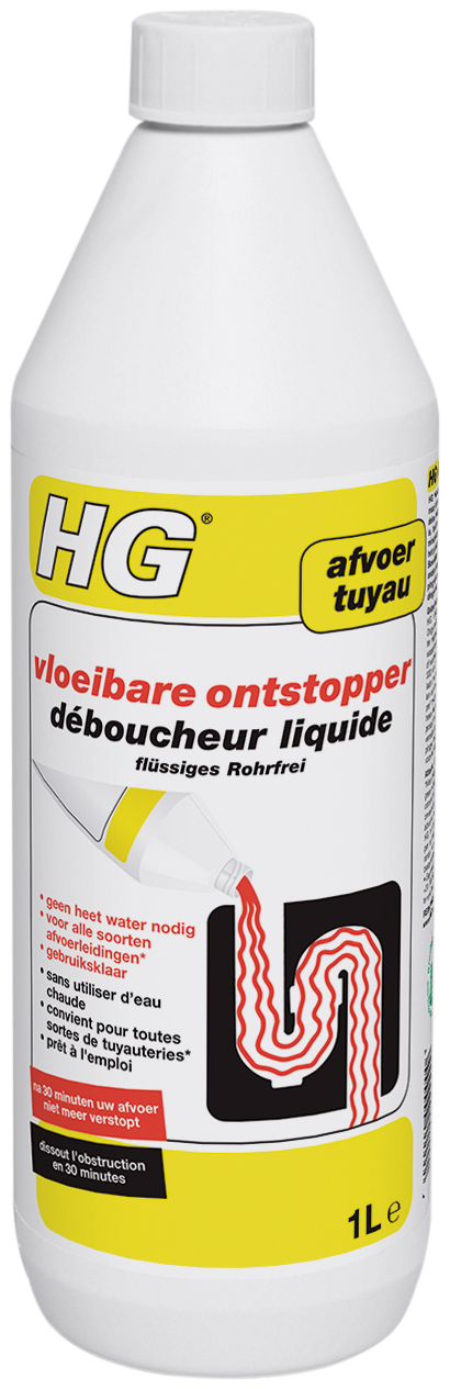 Hg Vloeibare Ontstopper 1l