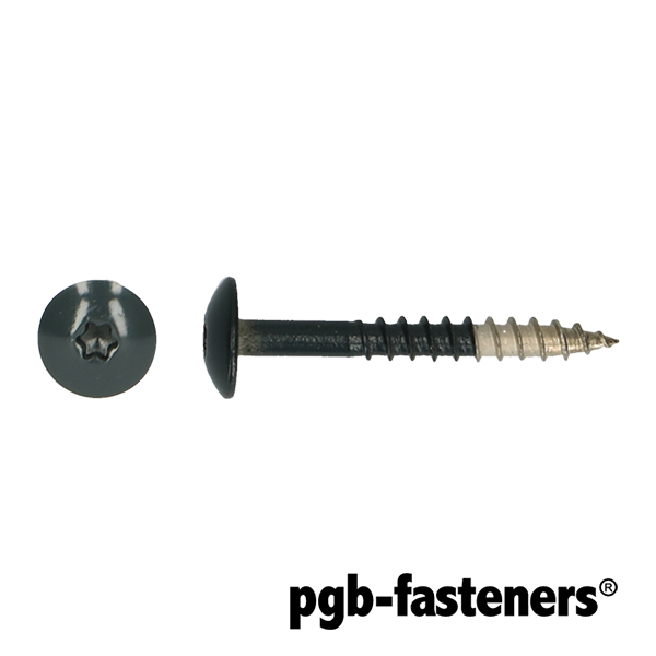 Platbolkopschrf Trespa ø4,8x32x9010 A2