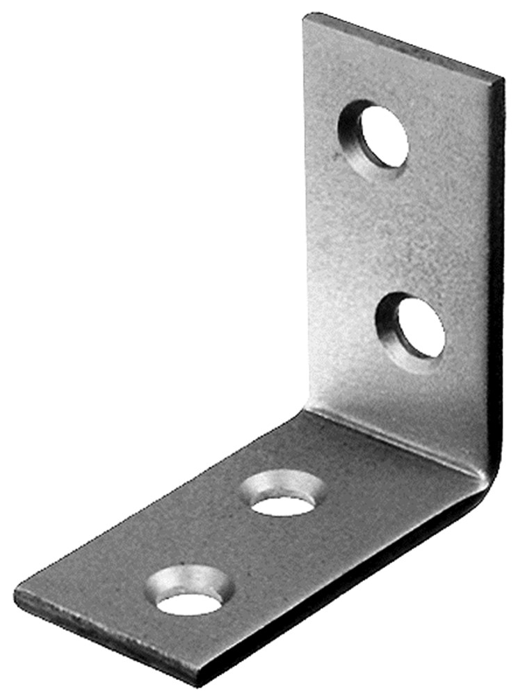 Stoelhoek, RVS, 100x100x19