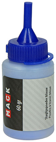 Slaglijnpoeder Blauw 60gr