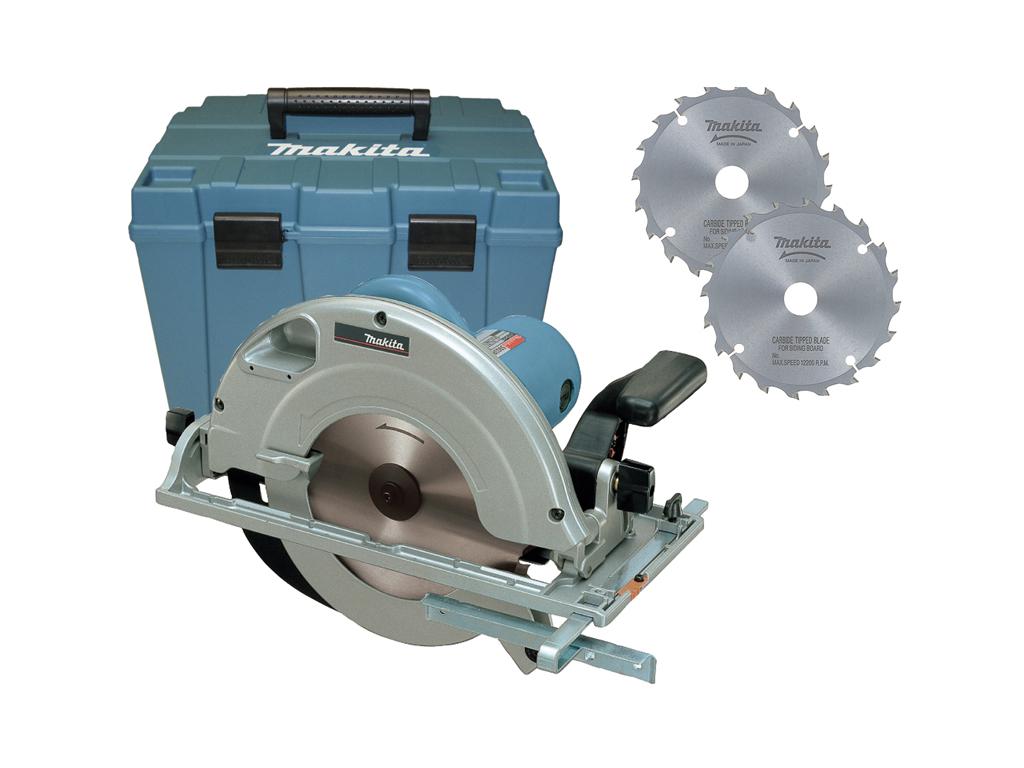 CIRKELZAAG 2000W 235MM IN KOFFER MET EXTRA ACC.