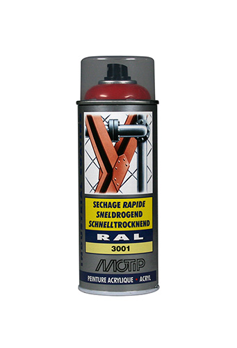 Spray Acryl Ral 3001 Signaal Rood 400ml