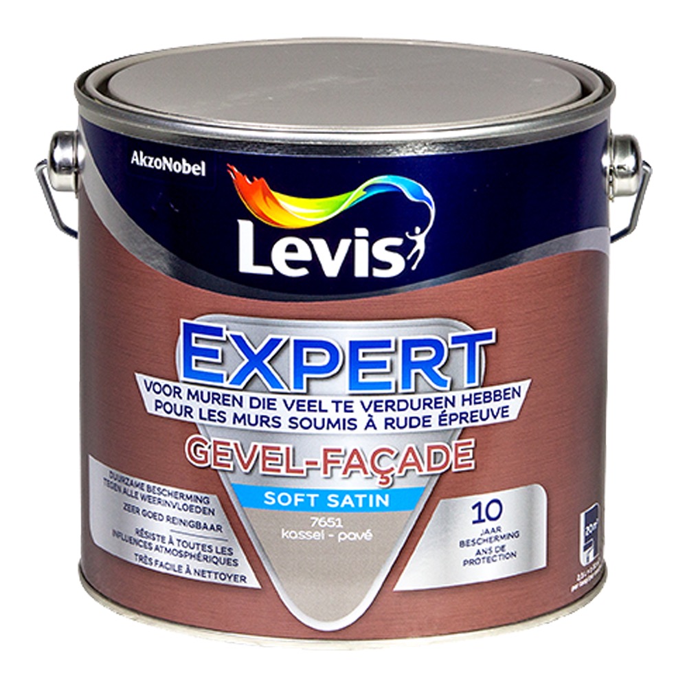 Plafondverf Expert Gevel Kassei Soft Satin 2,5 L