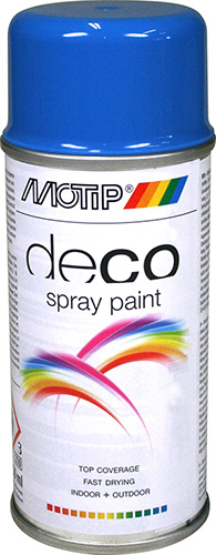 SPRAY HEMELBLAUW HOOGGLANS RAL 5015 150ML