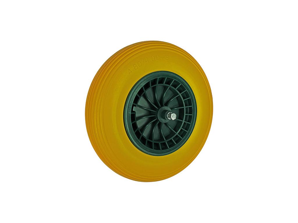 LEKVRIJ KRUIWAGENWIEL KUNSTSTOF VELG Ø 400