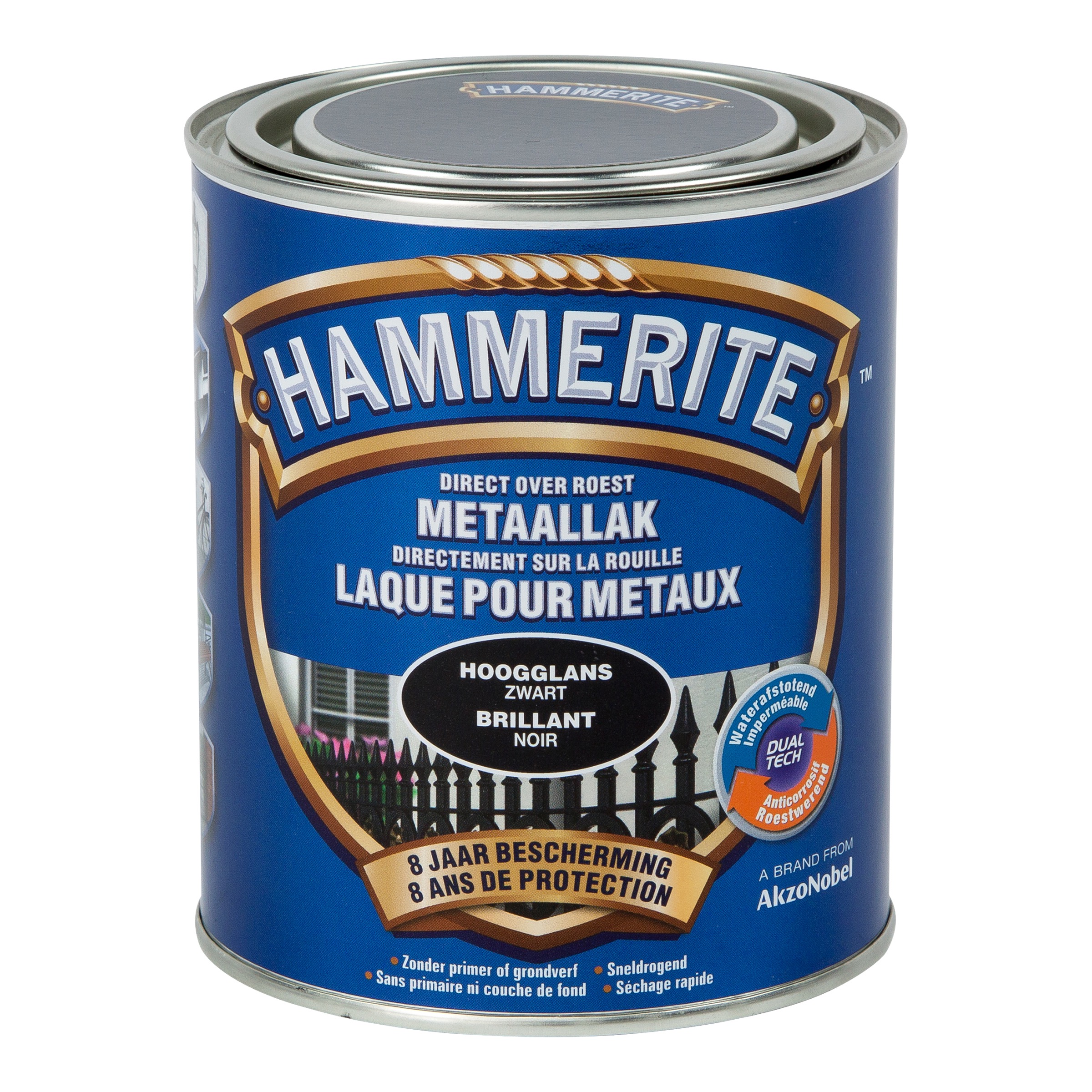 LAQUE BRILLANTE MÉTAUX NOIR 750 ML