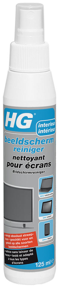 Hg Beeldschermreiniger 125ml