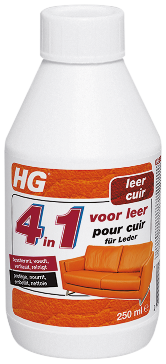 Hg 4 In 1 Voor Leer 250ml