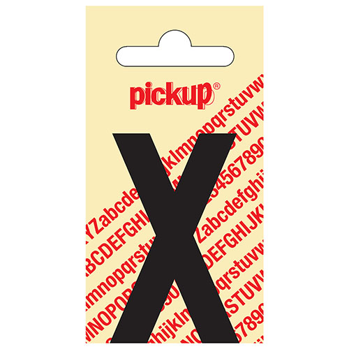 Letter Zwart X 60 Mm